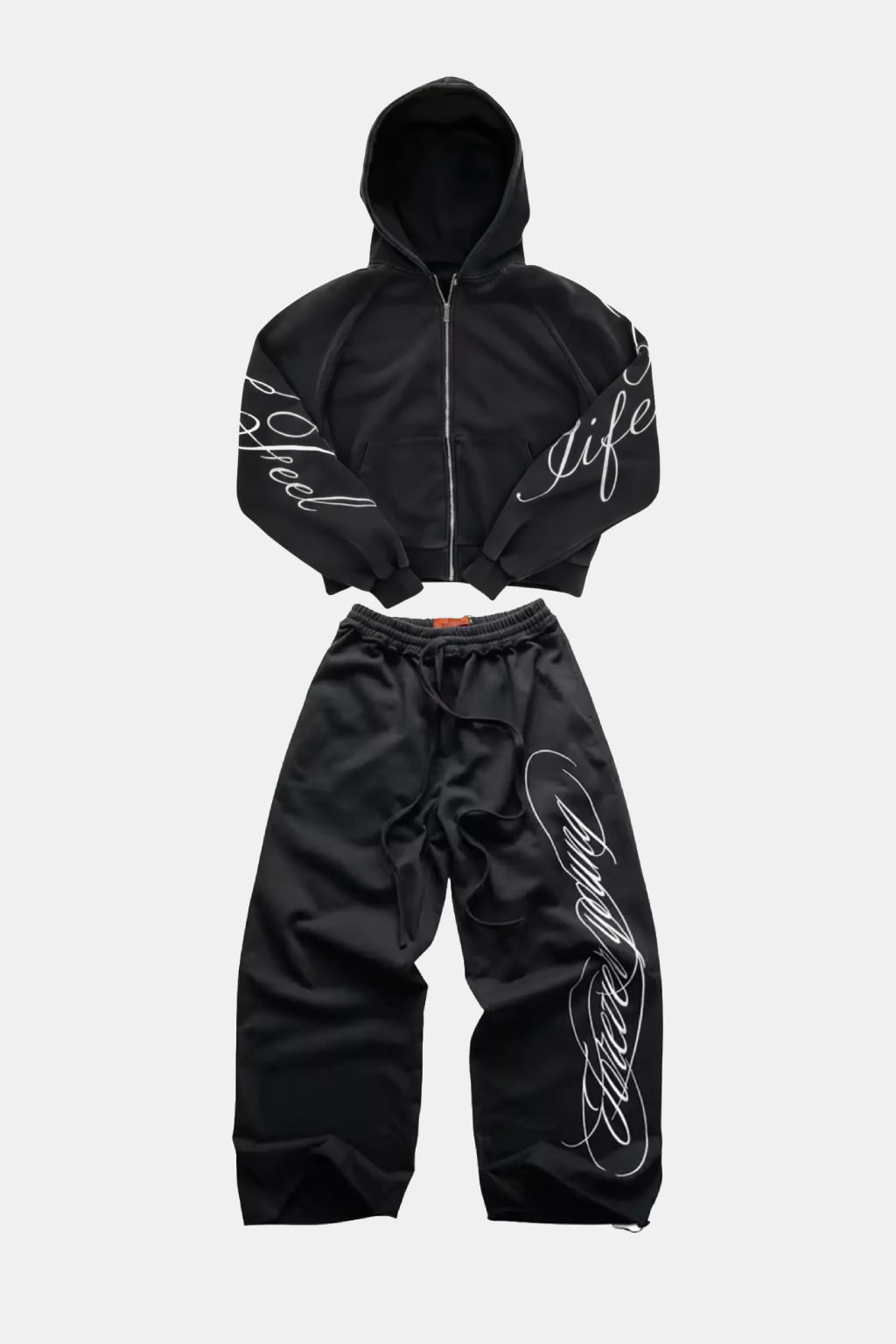 Ensemble calligraphie - y2k streetwear