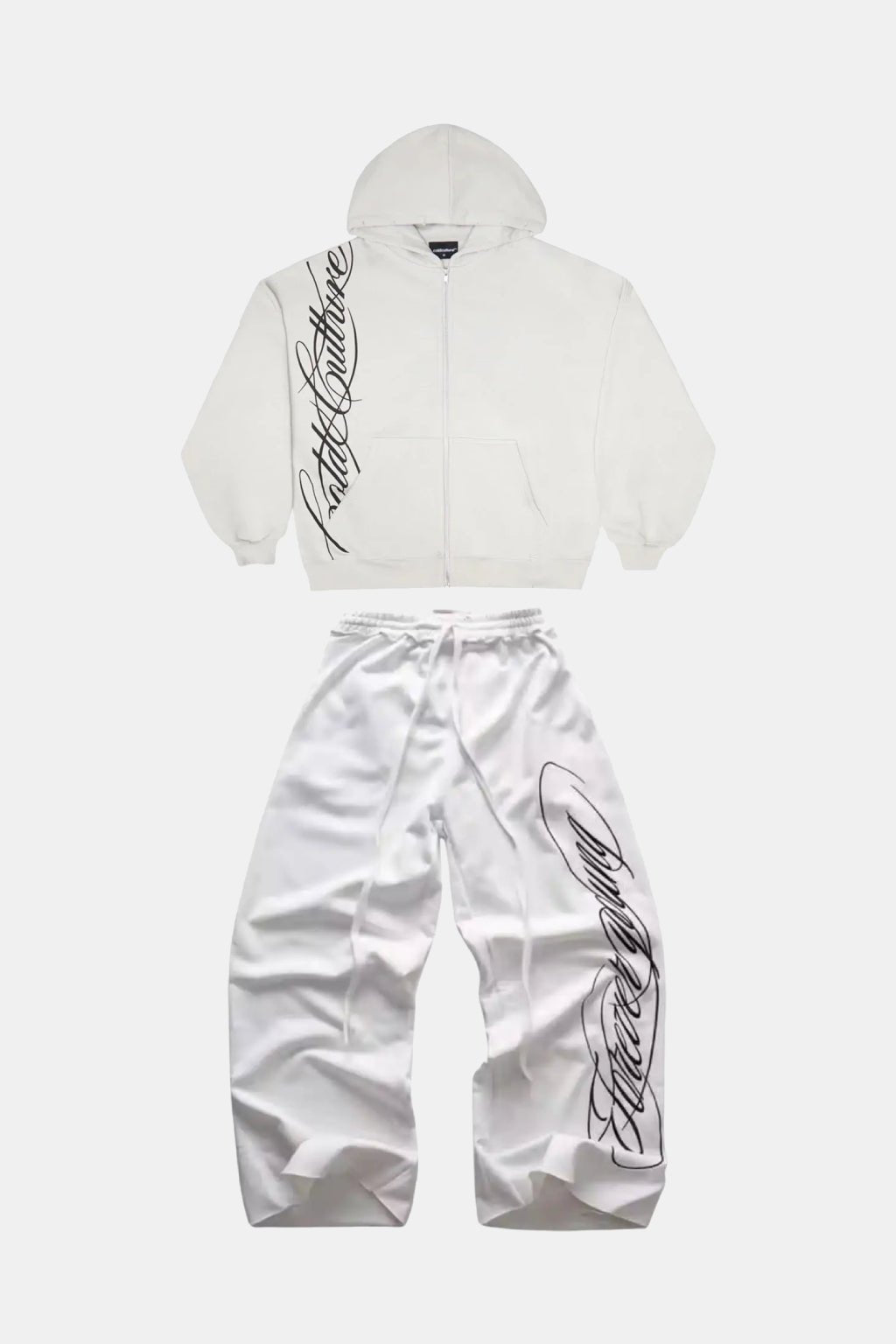 Ensemble calligraphie - y2k streetwear