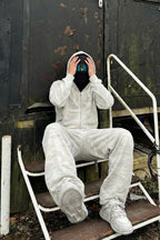 Ensemble camouflage blanc - y2k streetwear
