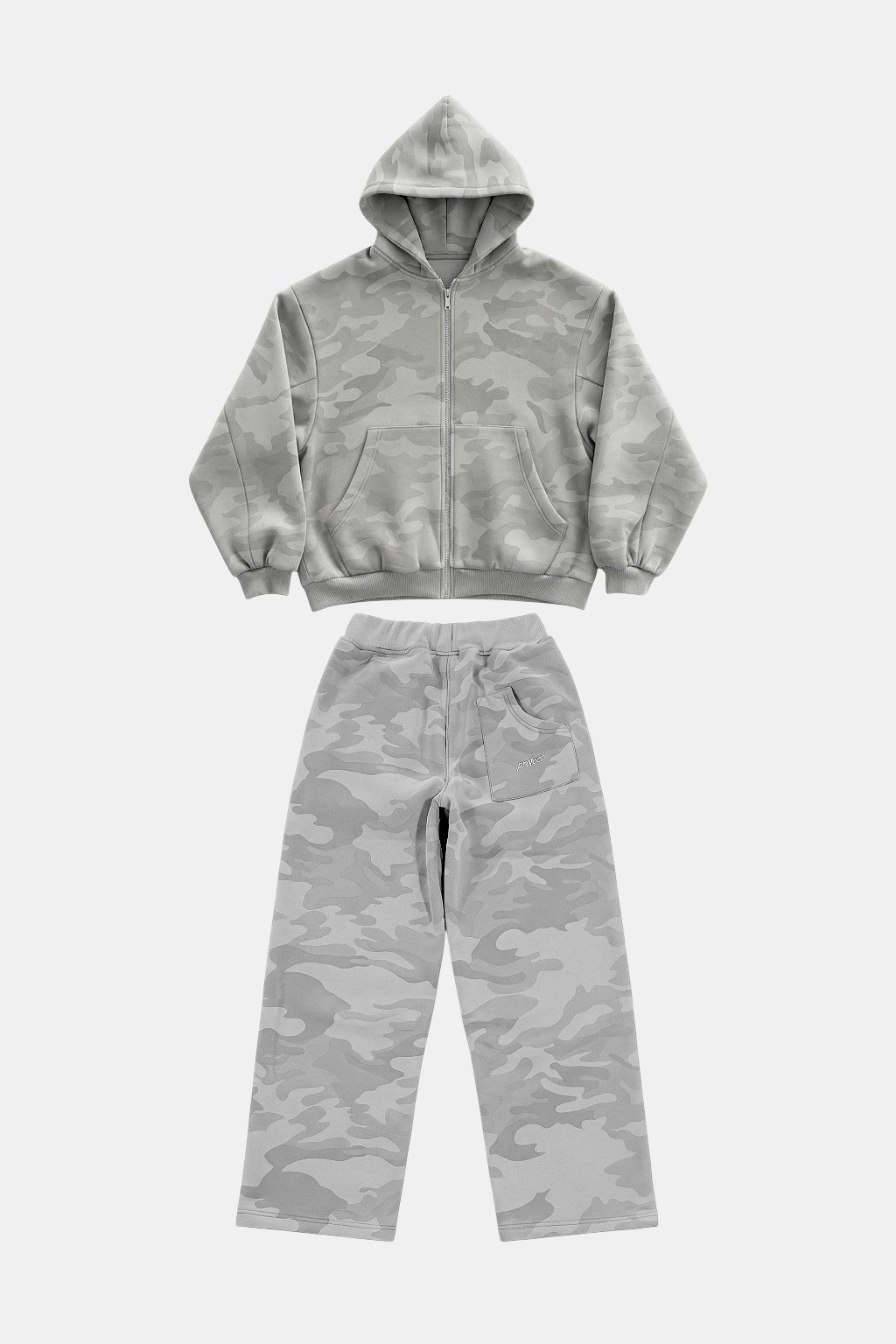 Ensemble camouflage blanc - y2k streetwear
