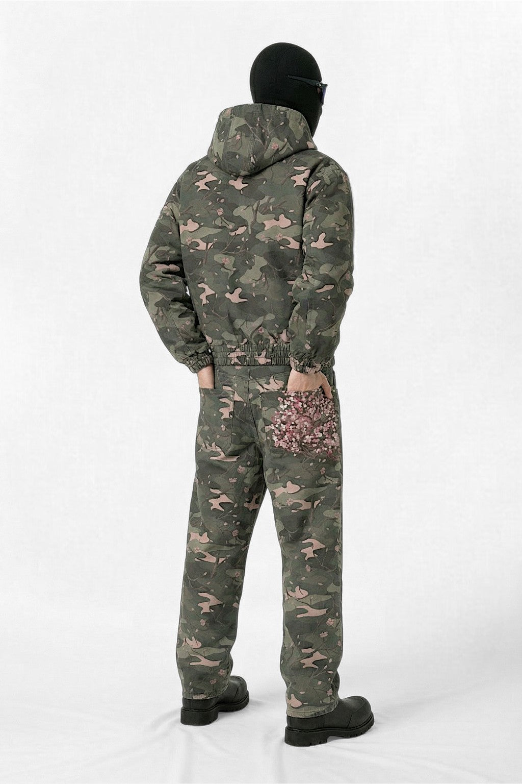 Ensemble camouflage brodee - y2k streetwear