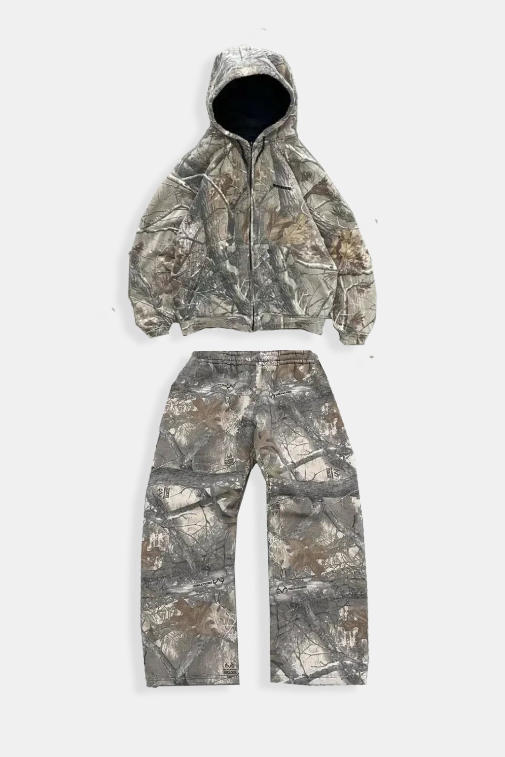 Ensemble jogging camo - y2k streetwear