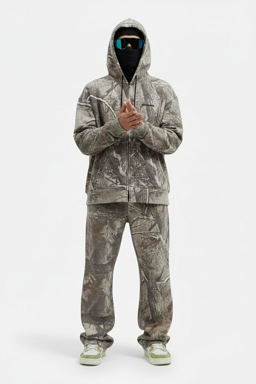 Ensemble jogging camo - y2k streetwear
