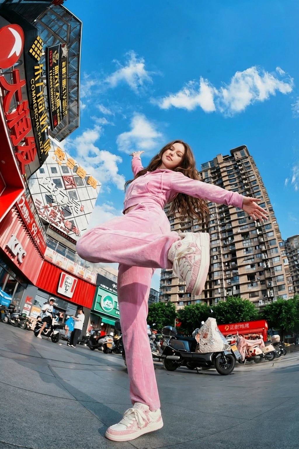 Ensemble jogging velour - y2k streetwear