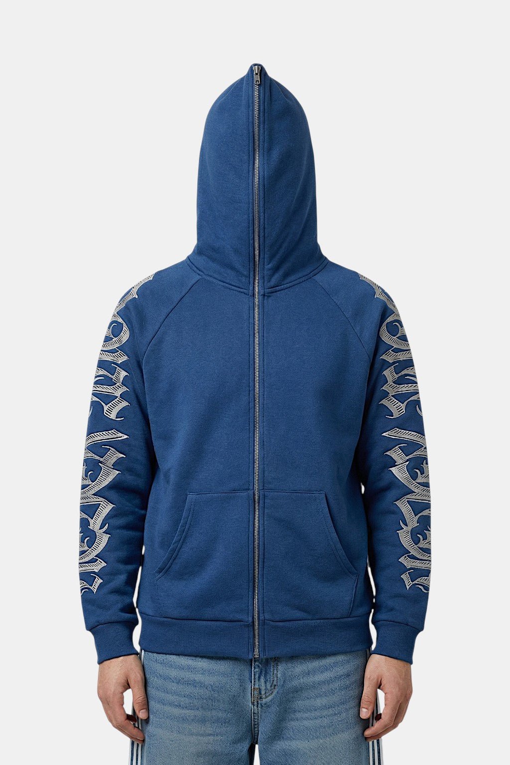 Full zip bleu - y2k streetwear