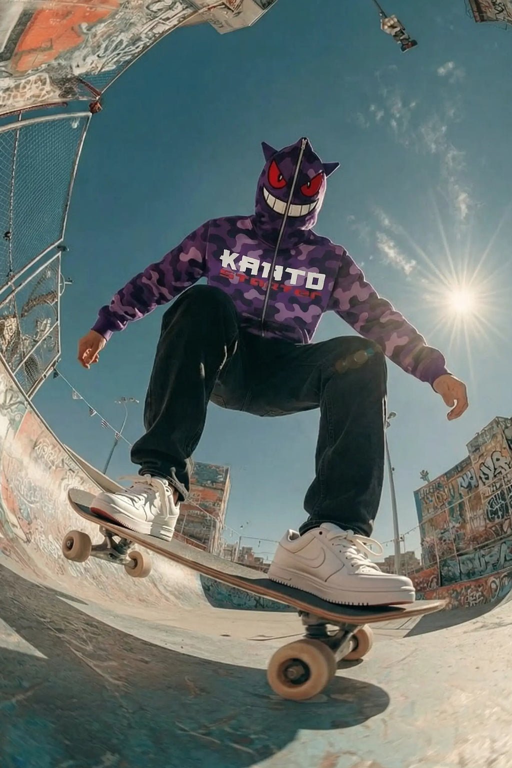 Full zip Ectoplasma - y2k streetwear