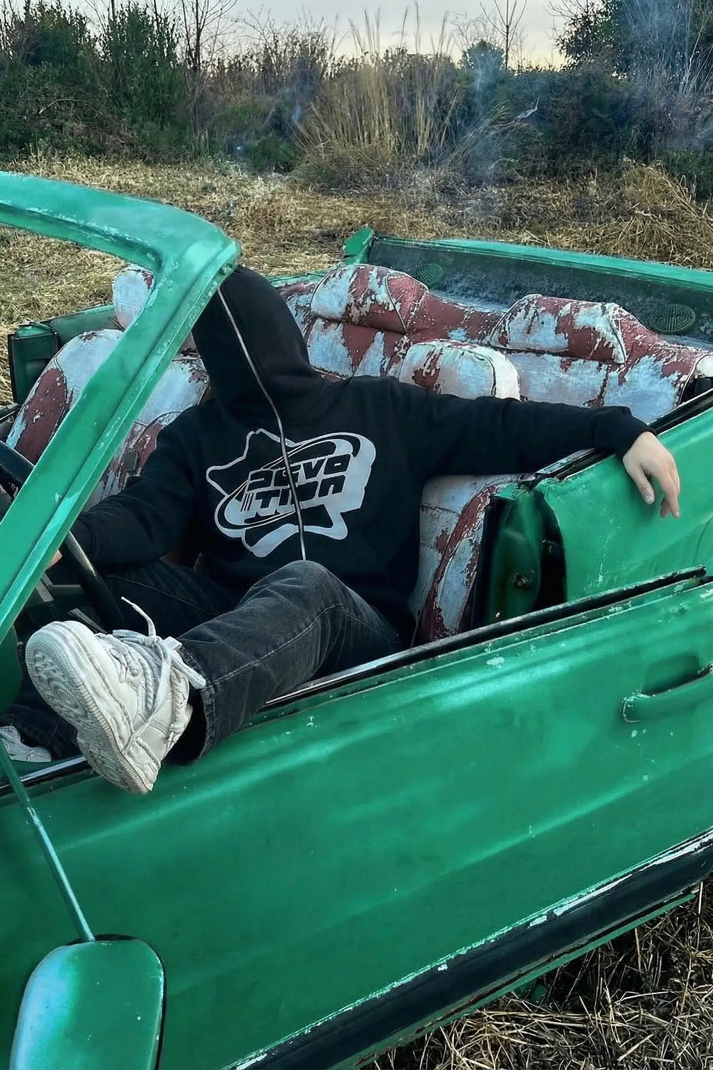 Full zip noir - y2k streetwear