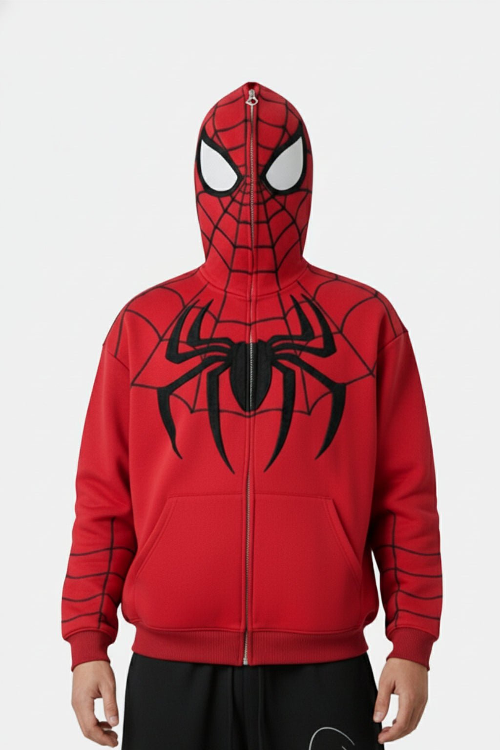 Full zip spiderman - y2k streetwear