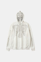 Full zip squelette - y2k streetwear
