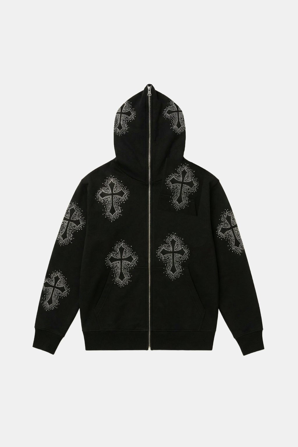 Gilet avec des croix strass - y2k streetwear