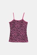 Haut leopard rose - y2k streetwear