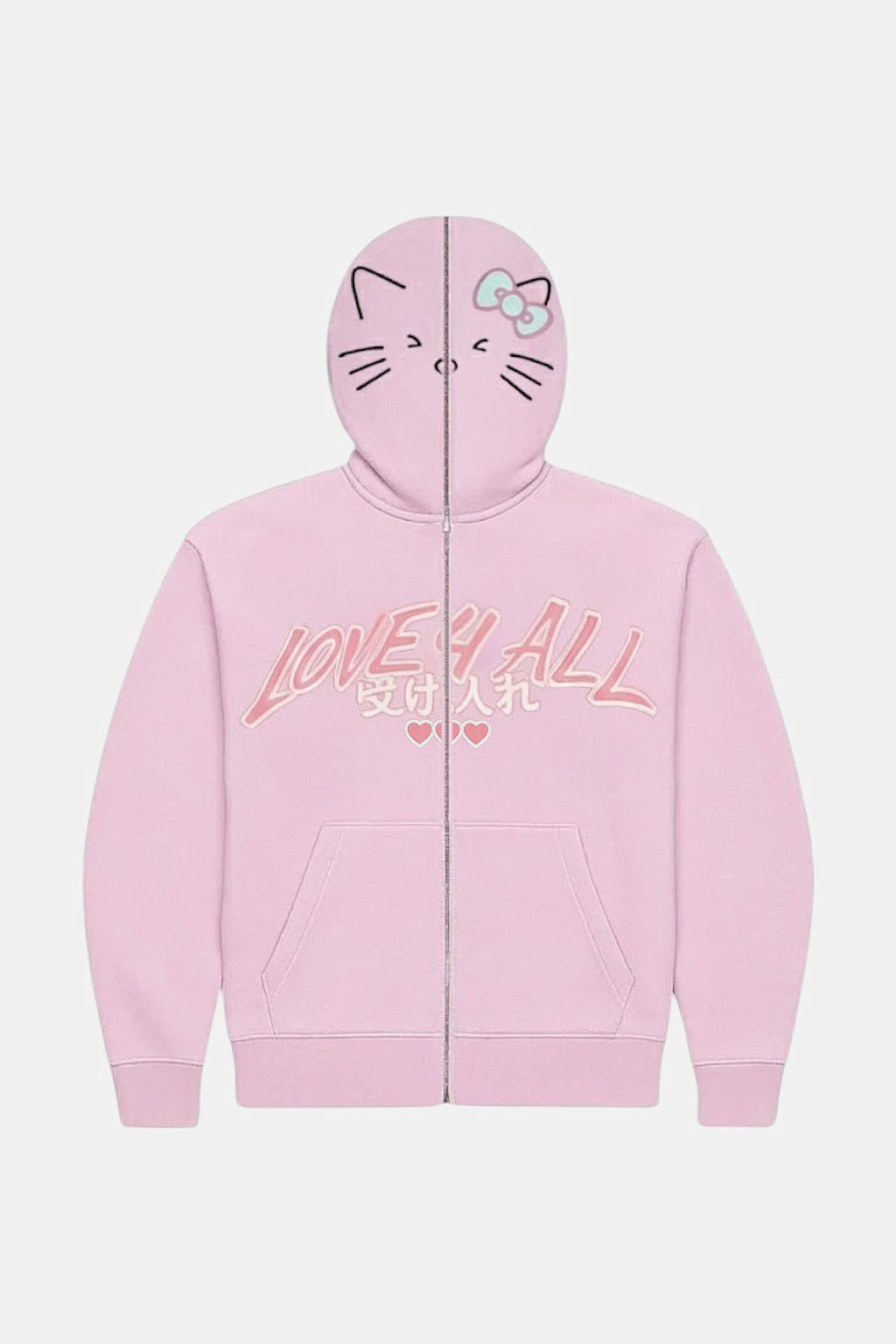 Hello Kitty Full Zip - y2k streetwear
