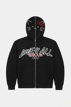 Hello Kitty Full Zip - y2k streetwear