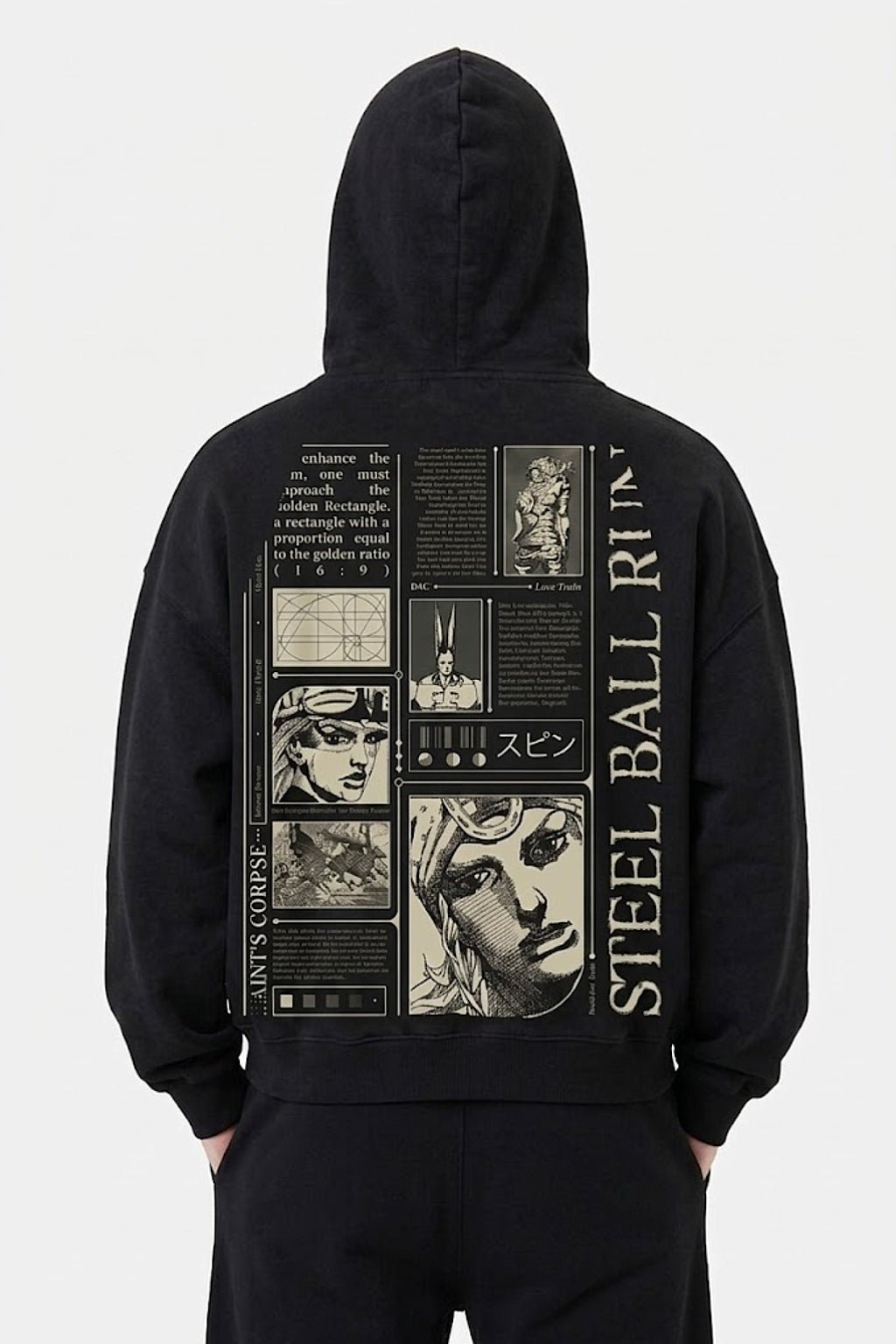 Hoodie jojo bizarre - y2k streetwear