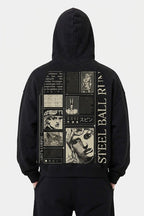 Hoodie jojo bizarre - y2k streetwear
