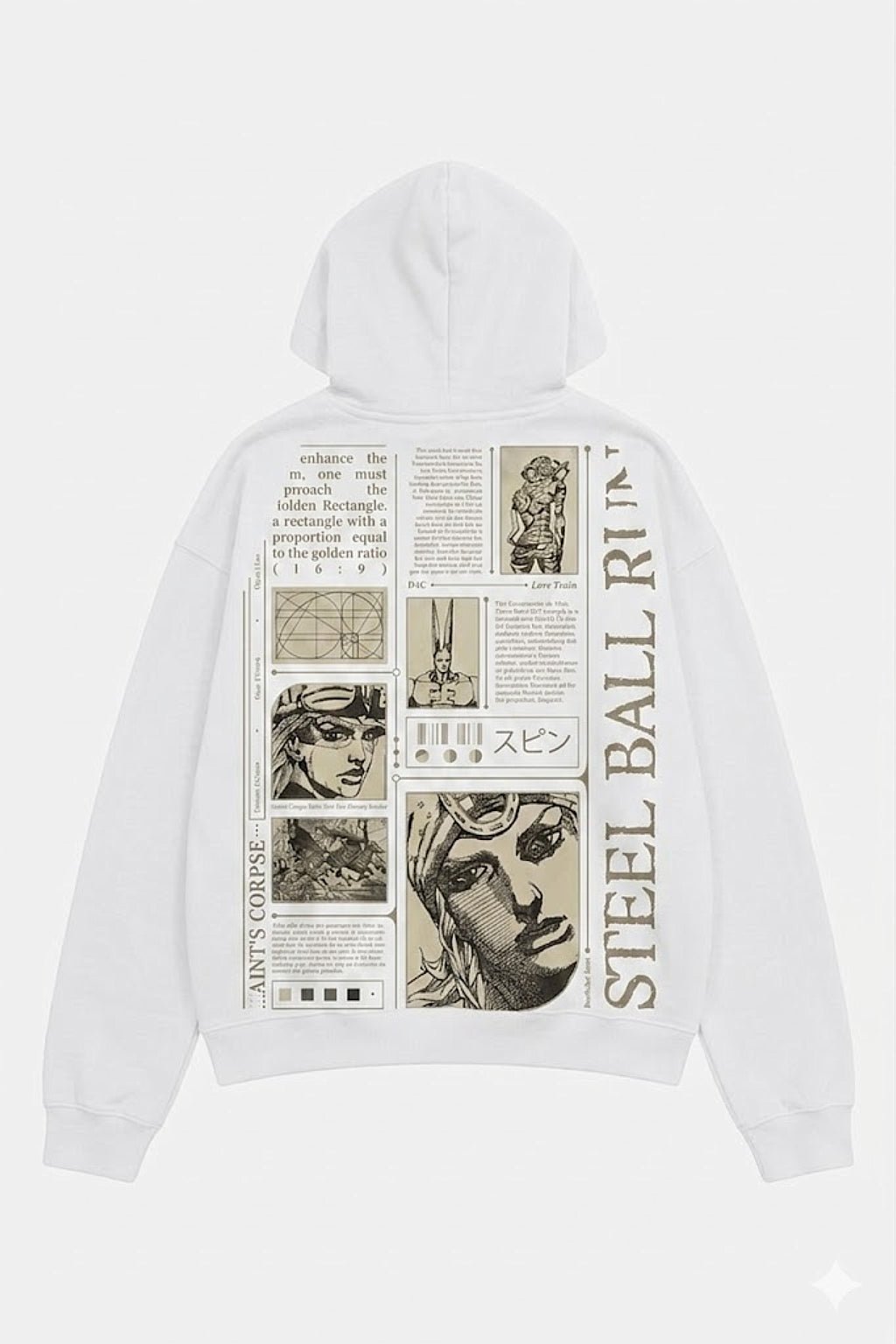 Hoodie jojo bizarre - y2k streetwear