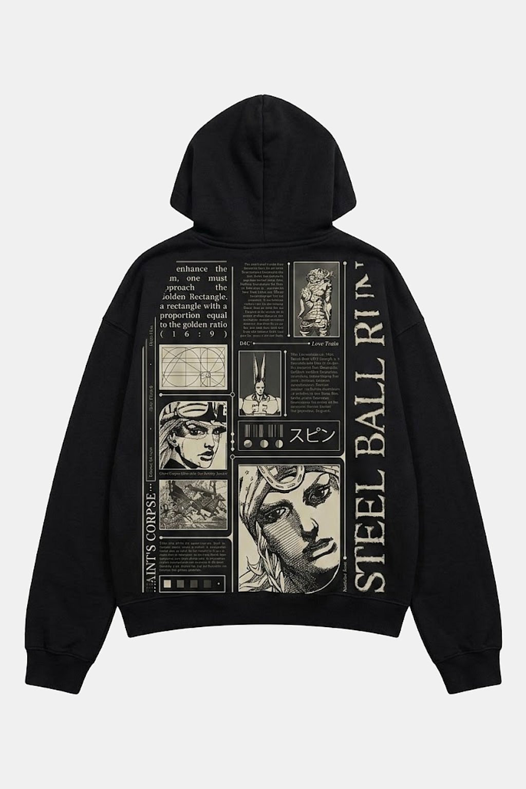 Hoodie jojo bizarre - y2k streetwear