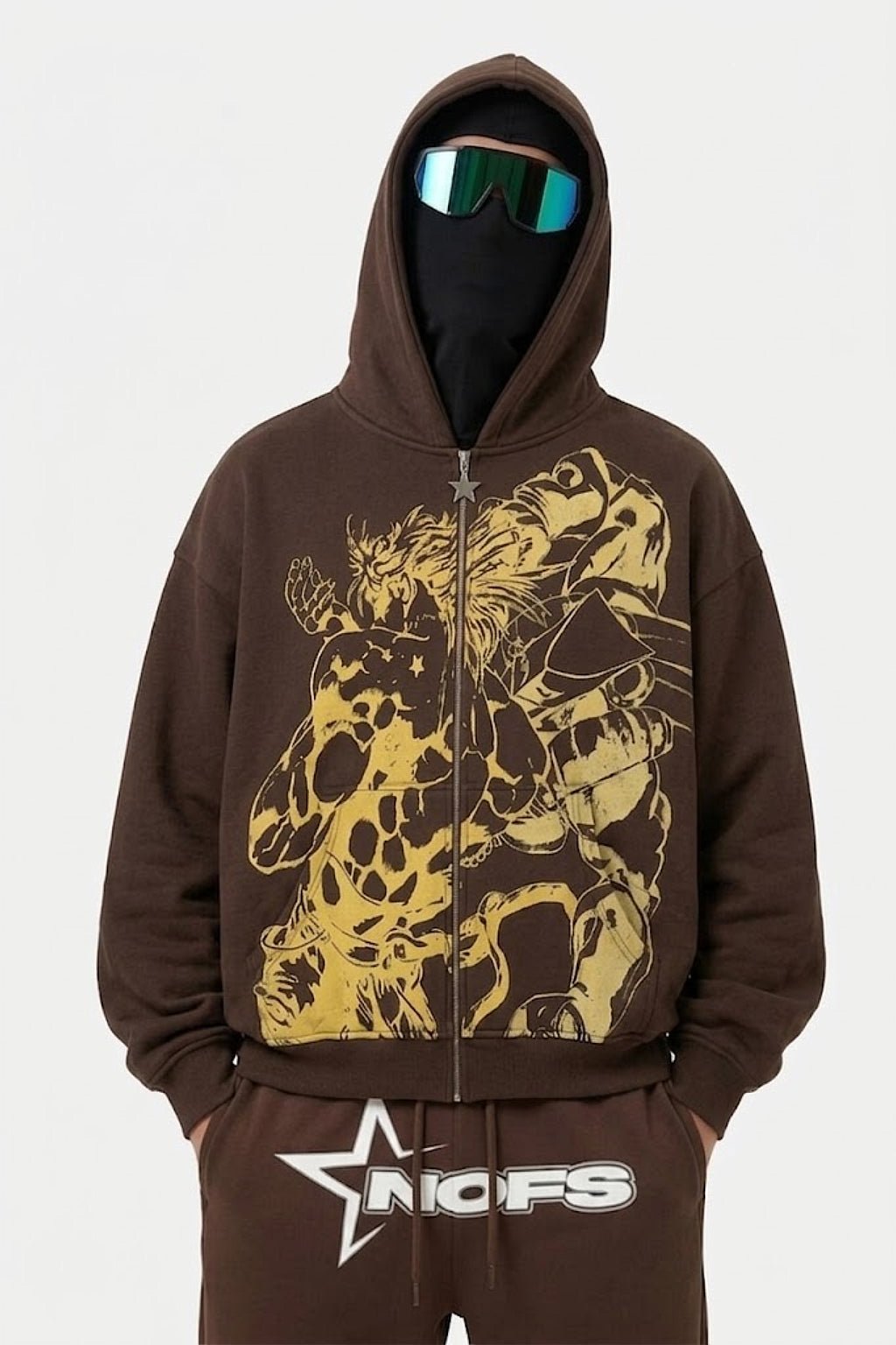 Hoodie jojo bizarre - y2k streetwear