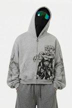 Hoodie jojo bizarre - y2k streetwear