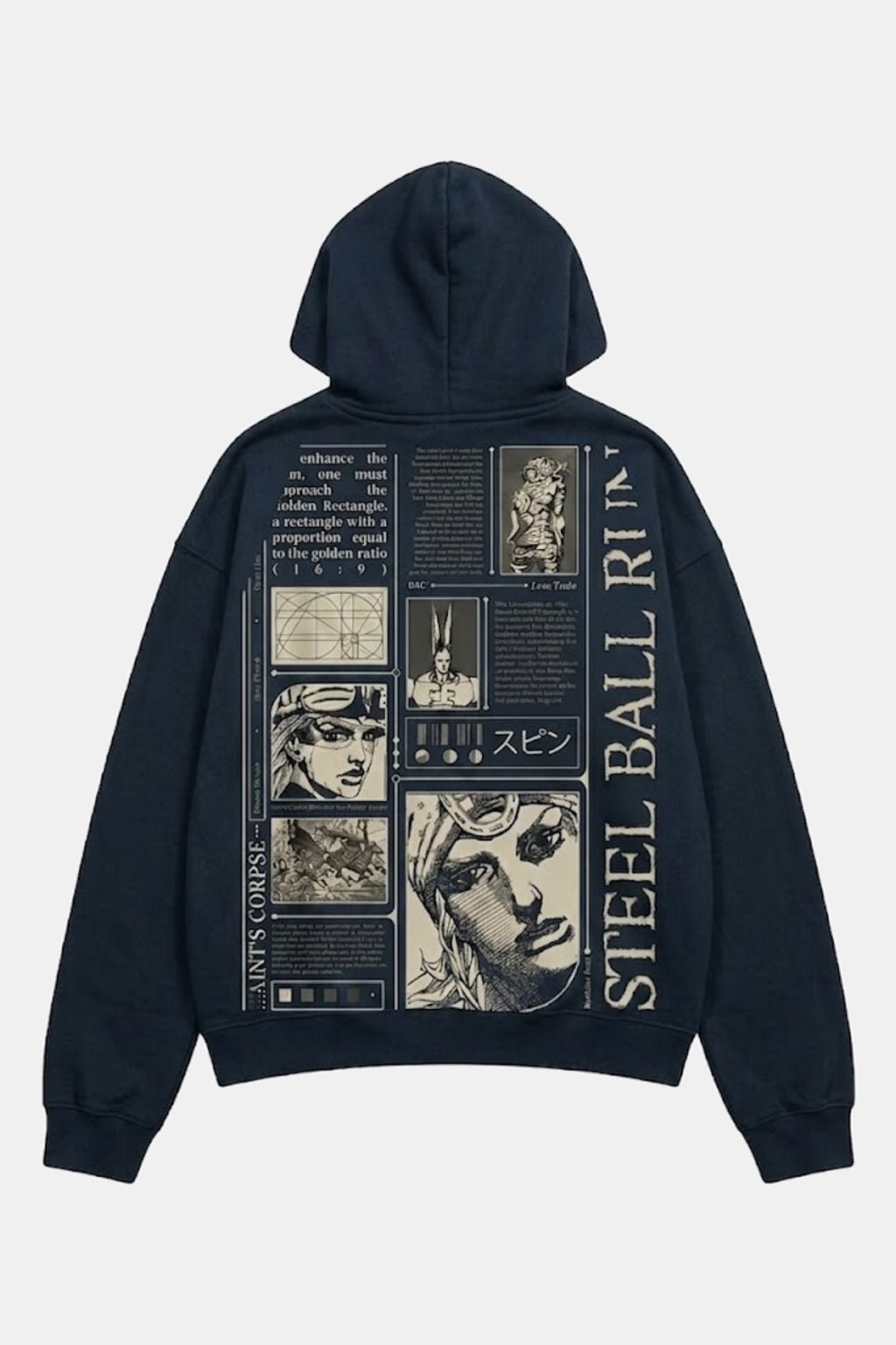 Hoodie jojo bizarre - y2k streetwear