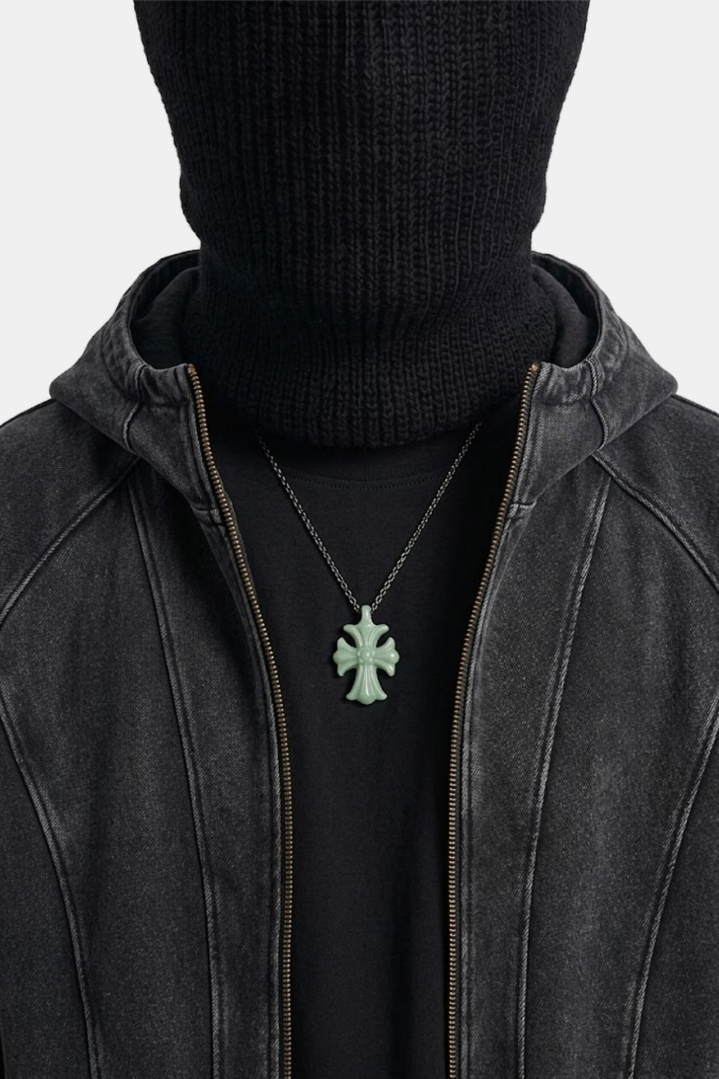 Jade necklace - y2k streetwear