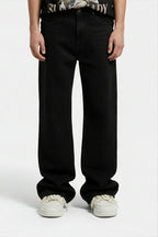Jean barrel noir - y2k streetwear