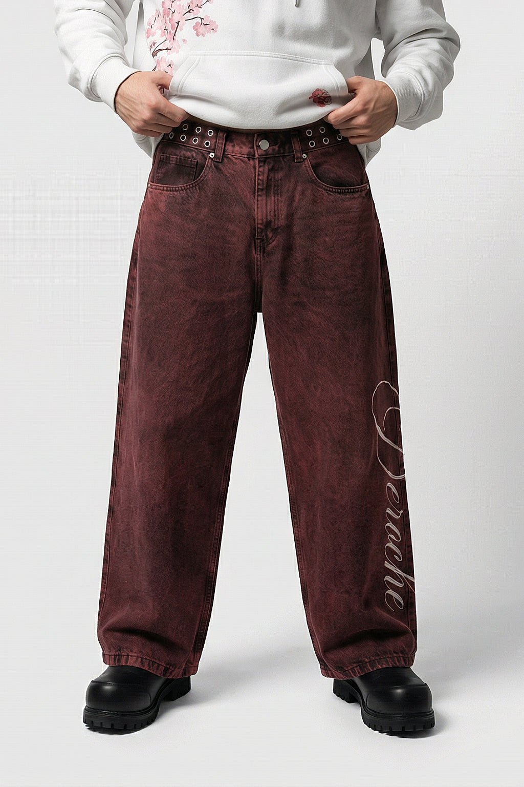 Jean caligraphie - y2k streetwear