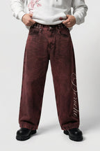 Jean caligraphie - y2k streetwear