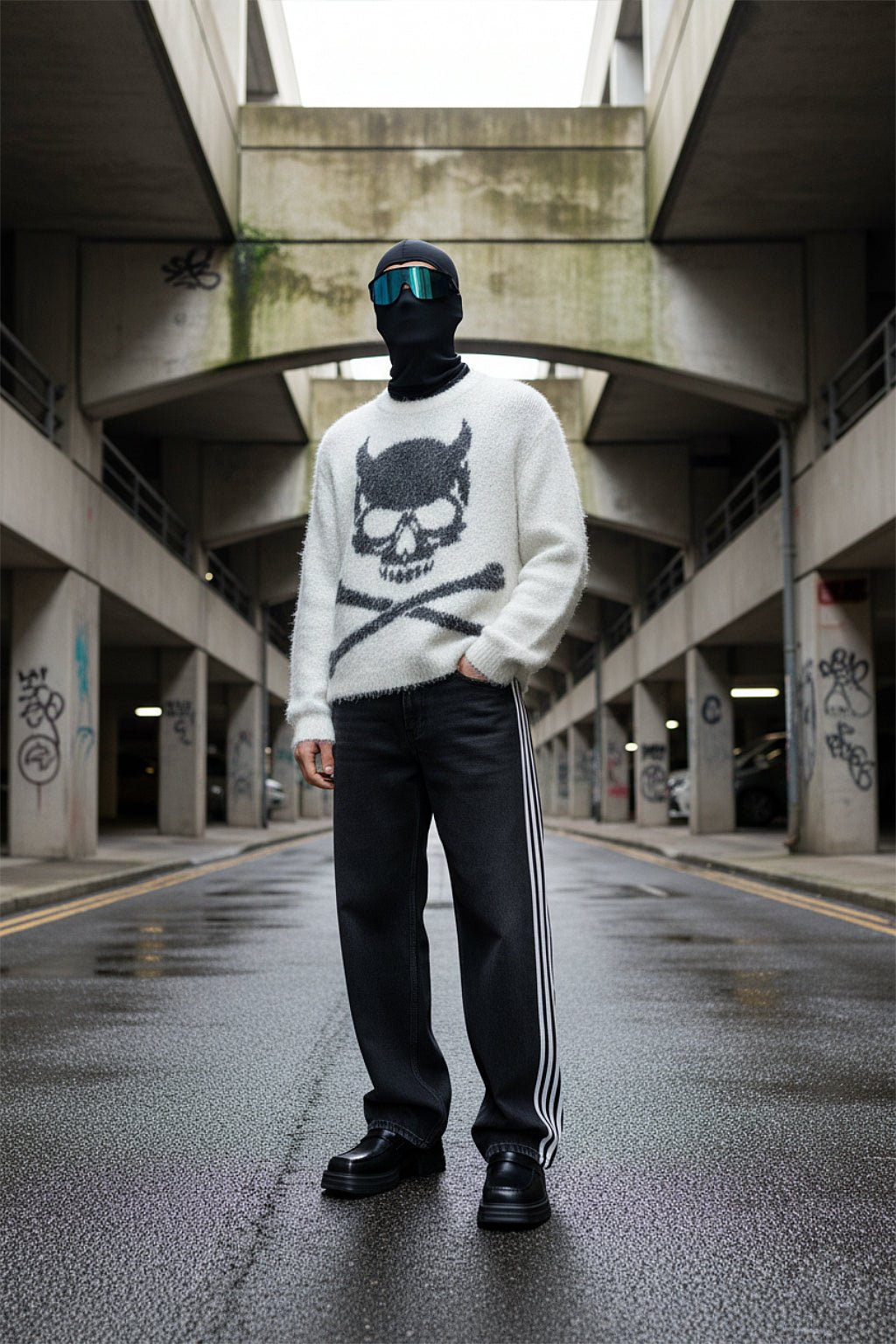 Jean custom Y2K - y2k streetwear