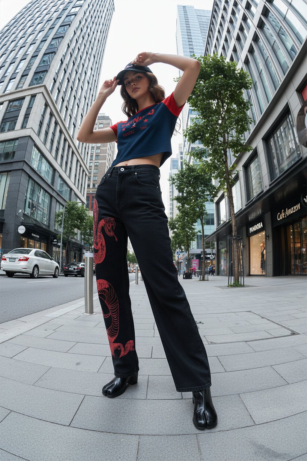 Jean dragon - y2k streetwear