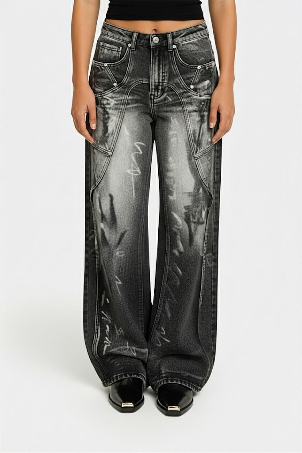 Jean E - girl - y2k streetwear