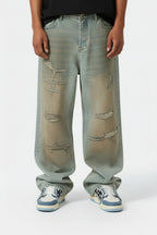 Jean effet sale - y2k streetwear