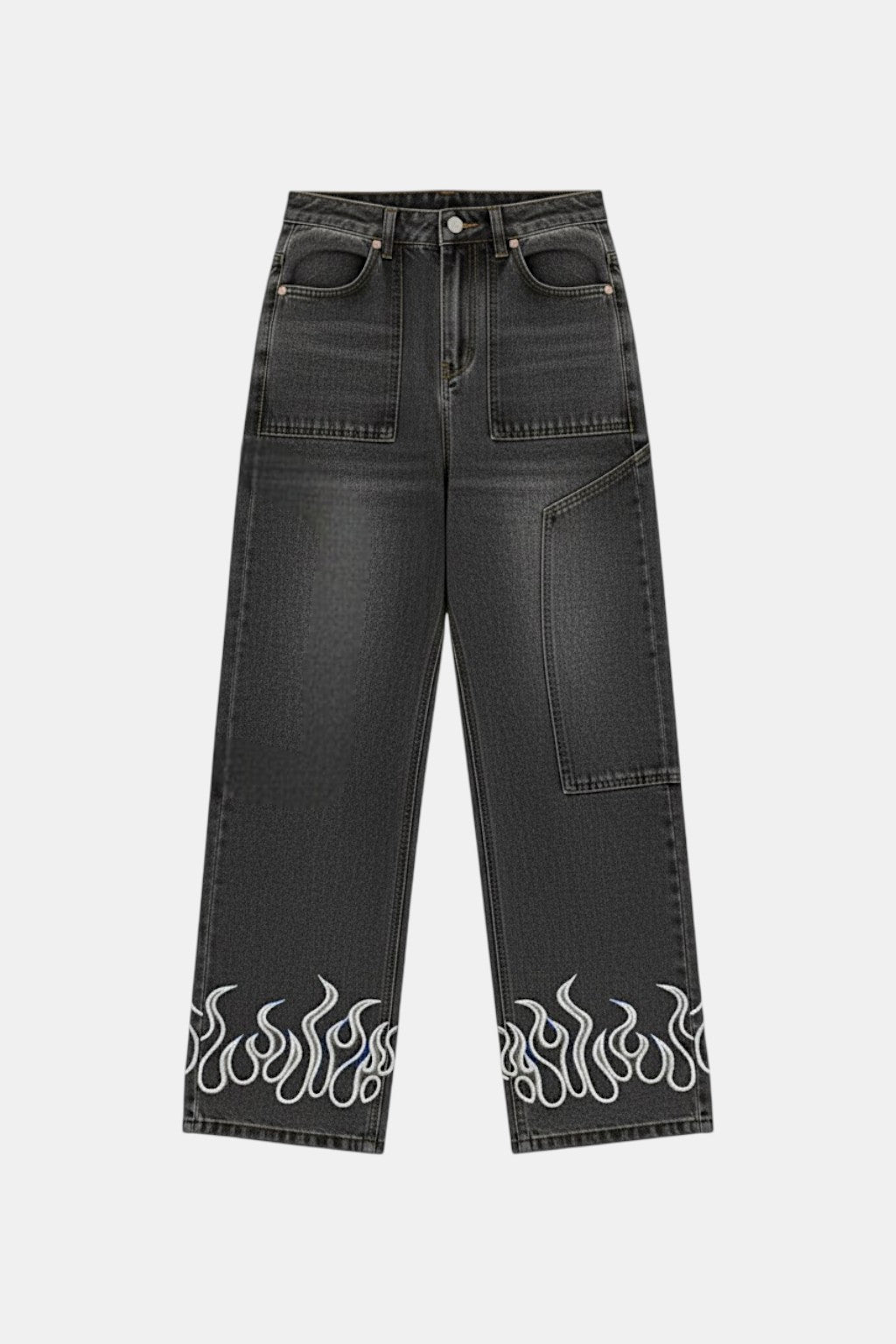 Jean flamme - y2k streetwear