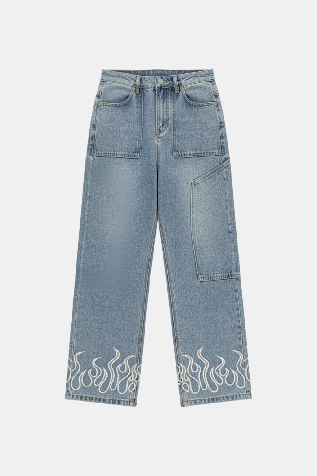 Jean flamme - y2k streetwear