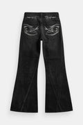 Jean imprime tribal - y2k streetwear