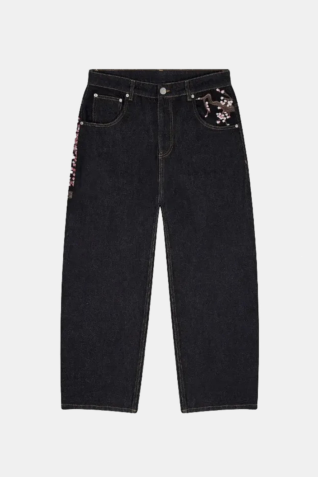 Jean japonais imprimé - y2k streetwear