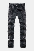 Jean riveté - y2k streetwear