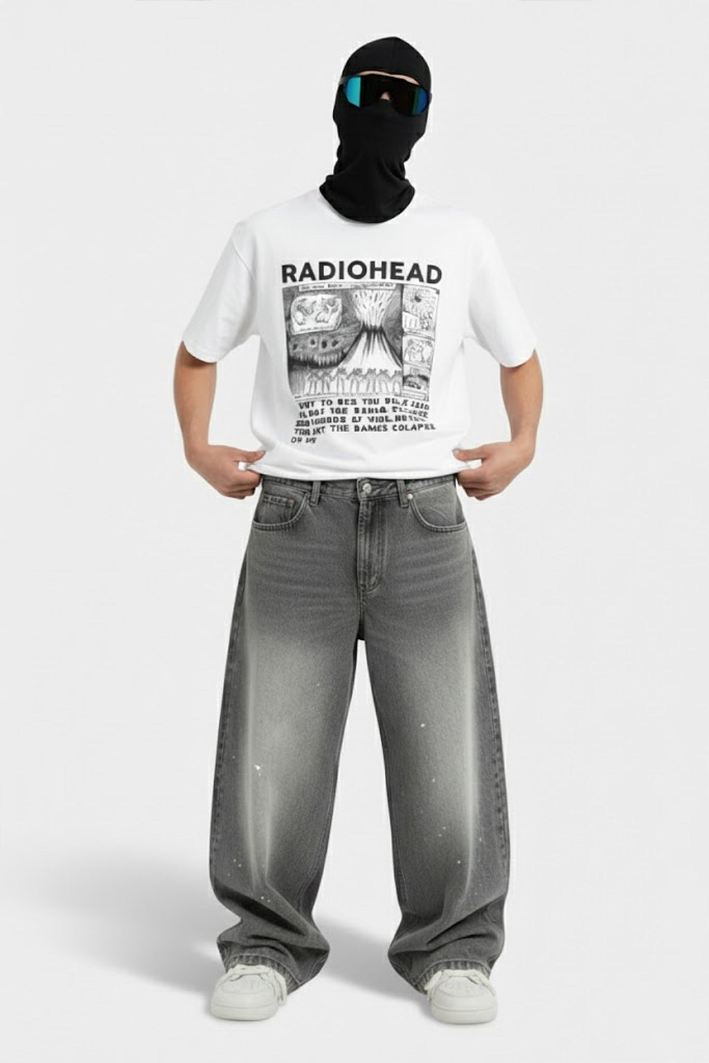 Jean tache de peinture - y2k streetwear