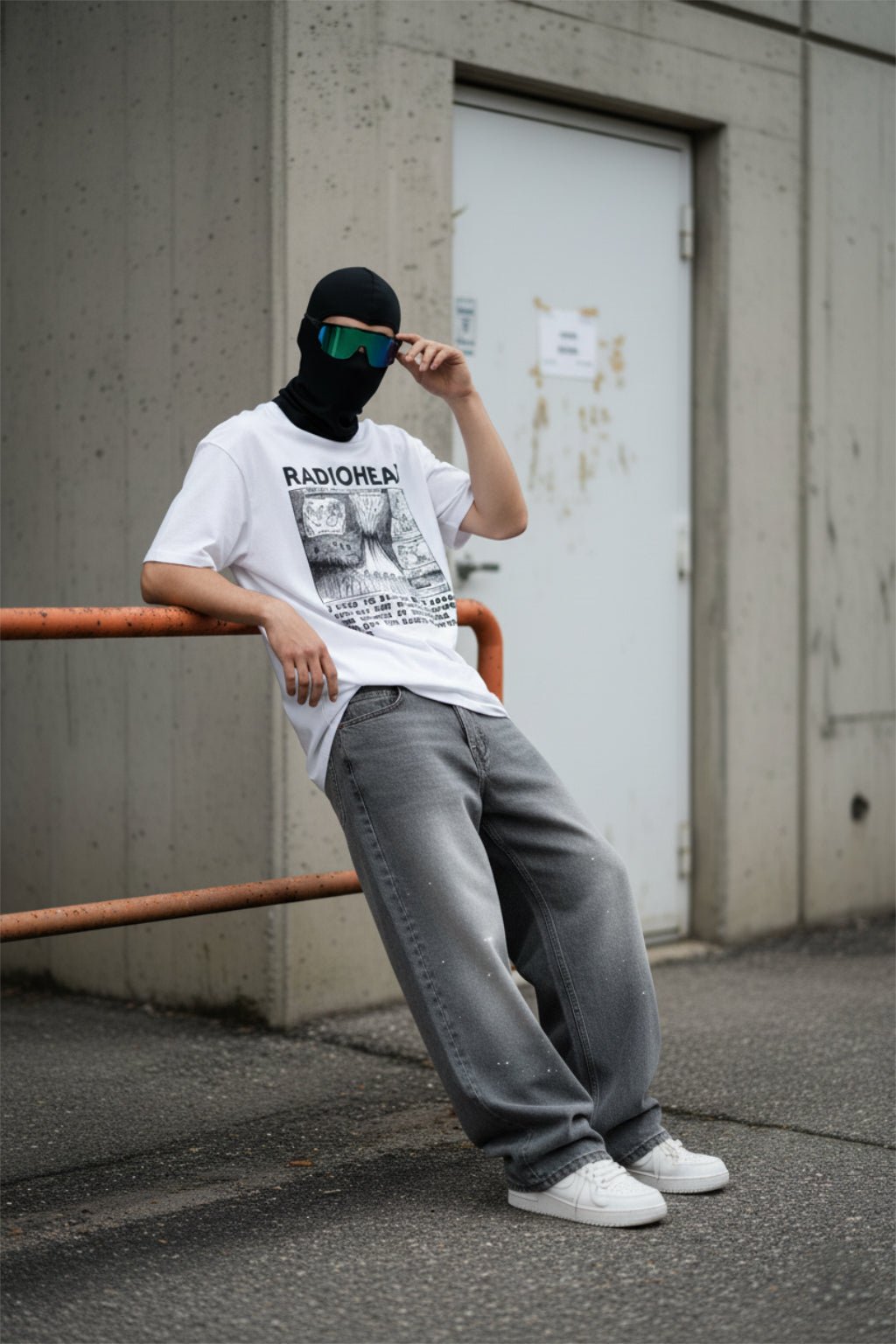 Jean tache de peinture - y2k streetwear