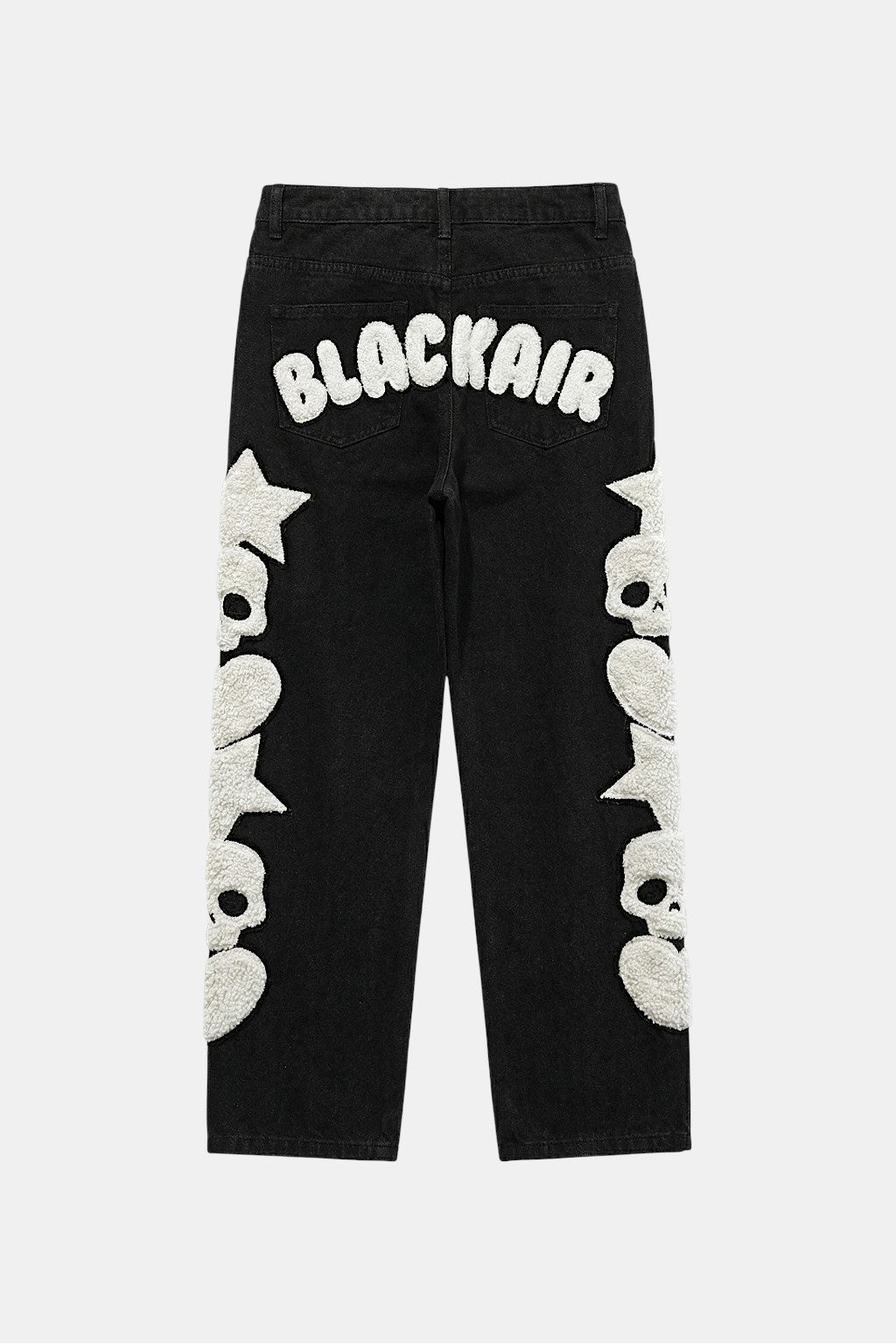 Jean tête de mort - y2k streetwear