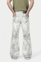 Jeans ailes d'ange - y2k streetwear