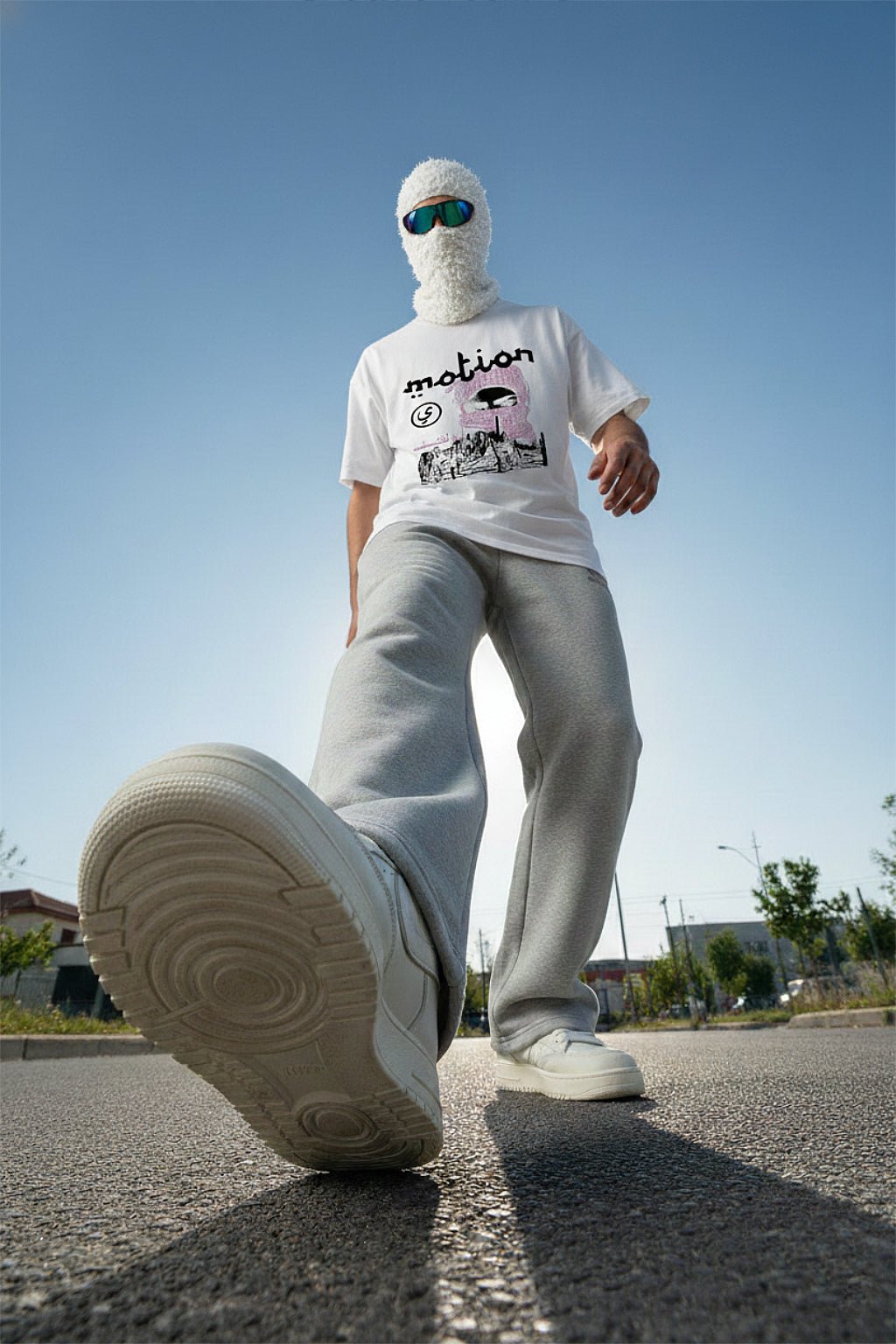 Jogging double ceinture - y2k streetwear