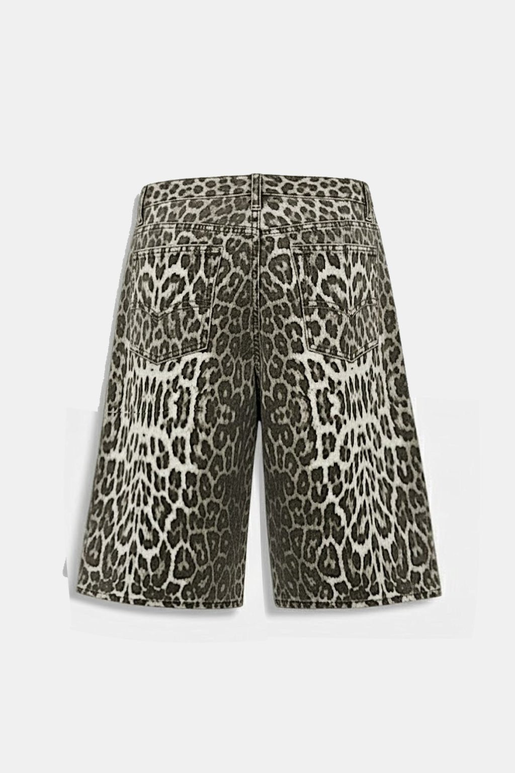 Jorts Leopard - y2k streetwear