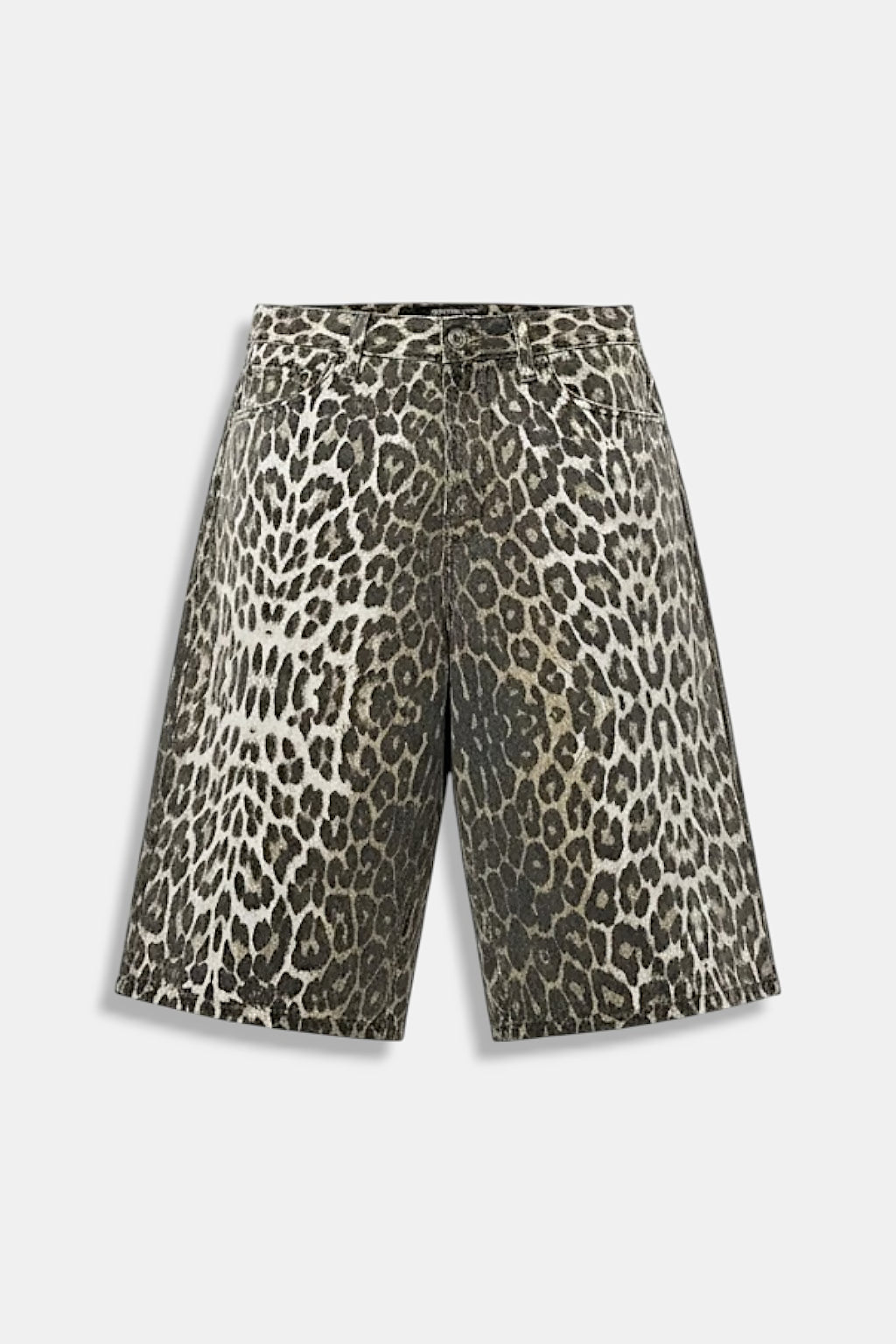 Jorts Leopard - y2k streetwear