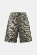 Jorts Leopard - y2k streetwear