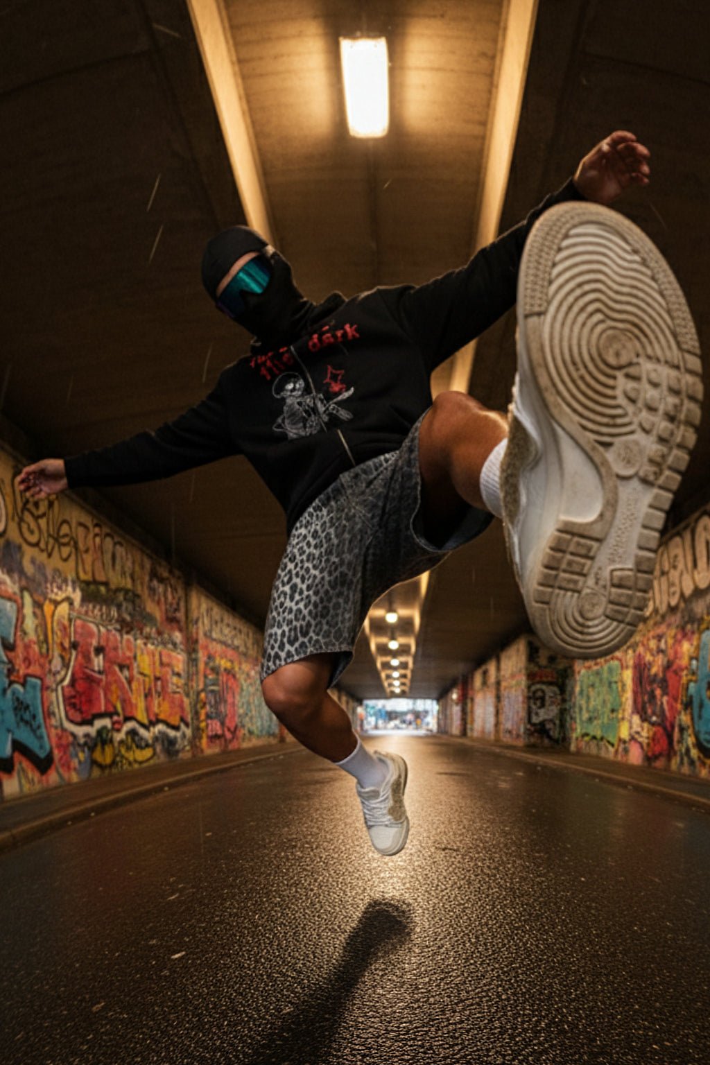 Jorts Leopard - y2k streetwear