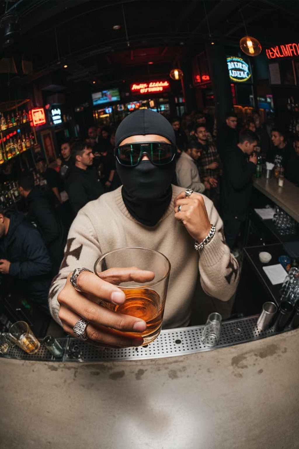 Knit beige - y2k streetwear