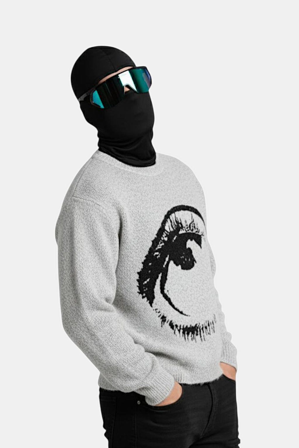 Knit blanc - y2k streetwear