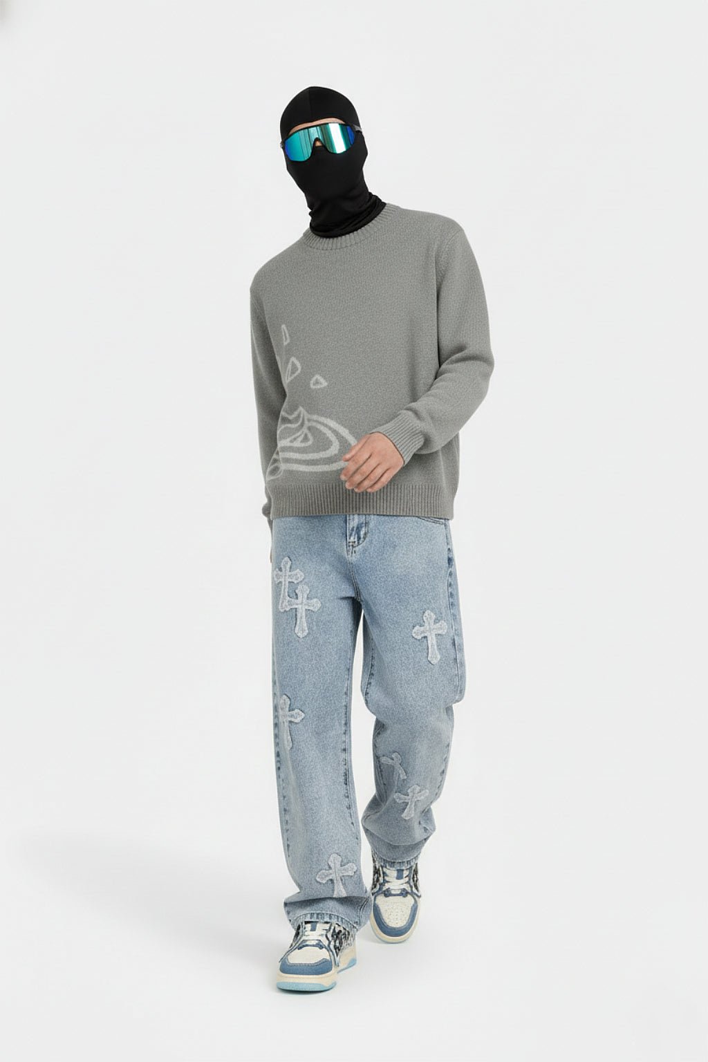 Knit Gris - y2k streetwear