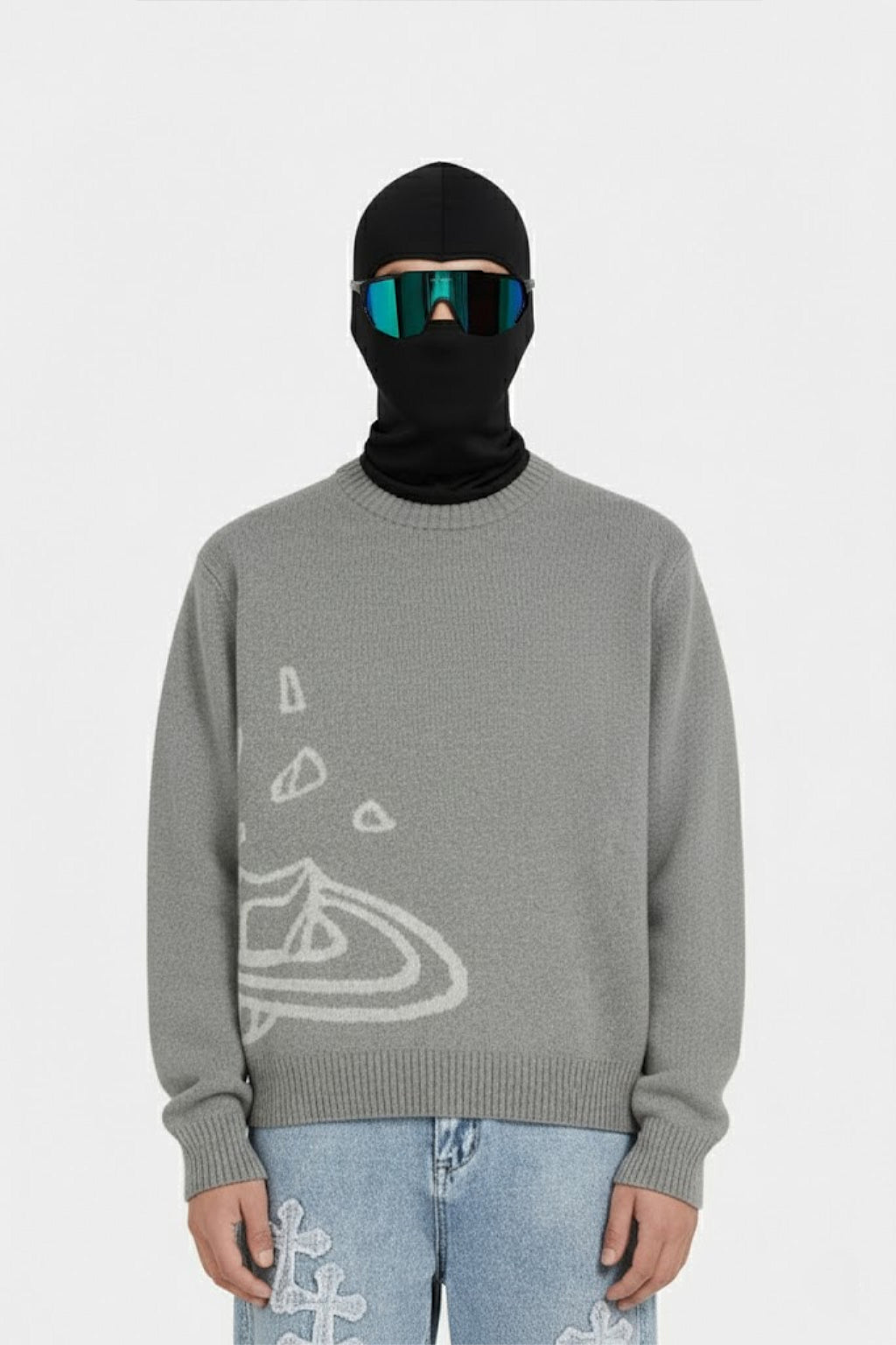 Knit Gris - y2k streetwear